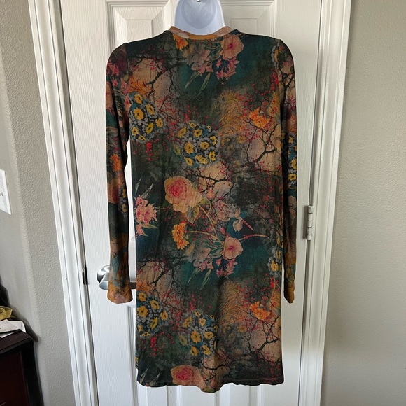 Johnny Was TRAVIATA LOTUS SWING TUNIC size XSmall - Picture 3 of 8